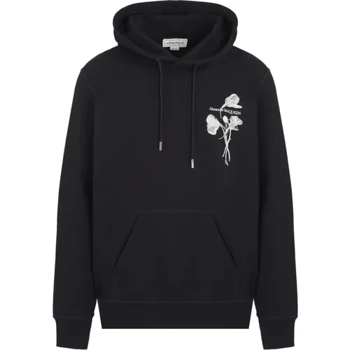 Loopback Pullover Hooded Top , male, Sizes: M, L, S - alexander mcqueen - Modalova