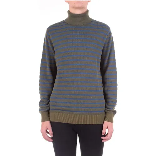 High Neck Sweater , male, Sizes: L - Guess - Modalova