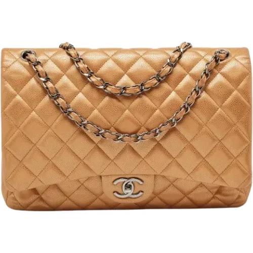 Pre-owned Leather chanel-bags , female, Sizes: ONE SIZE - Chanel Vintage - Modalova