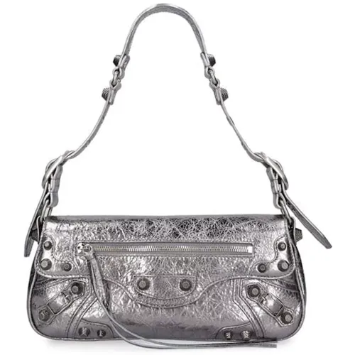 Metallische Schultertasche mit Verstellbarem Riemen - Balenciaga - Modalova