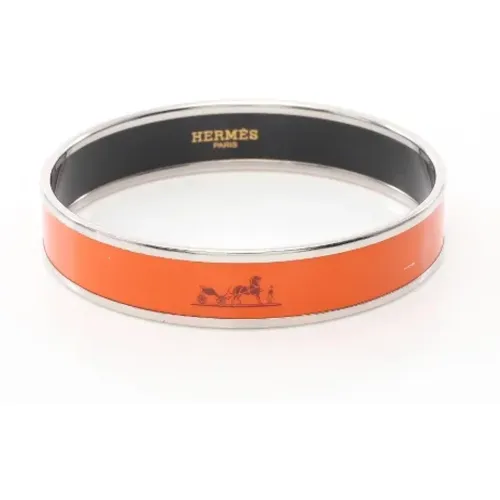 Pre-owned Stainless Steel bracelets , female, Sizes: ONE SIZE - Hermès Vintage - Modalova