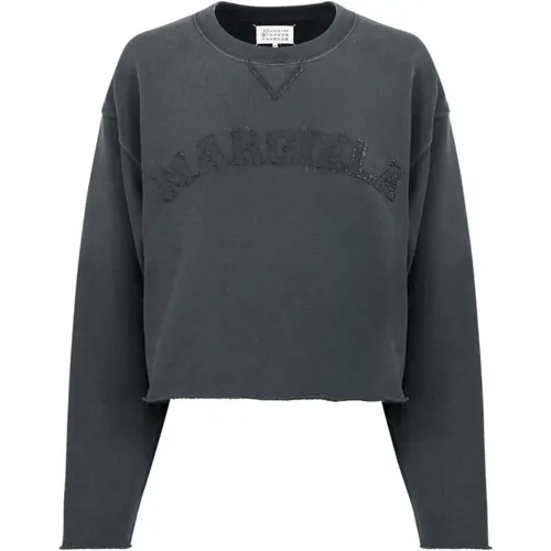 Schwarzer Sweatshirt für Frauen Aw24 - Maison Margiela - Modalova