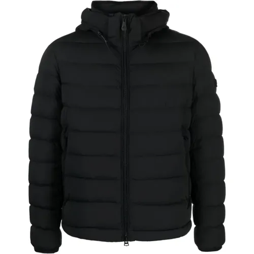 Padded Jacket with Logo Patch , male, Sizes: L - Peuterey - Modalova