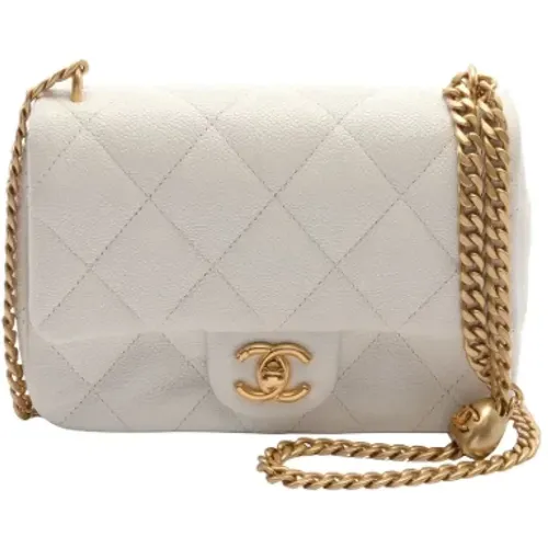 Pre-owned Canvas chanel-bags , female, Sizes: ONE SIZE - Chanel Vintage - Modalova