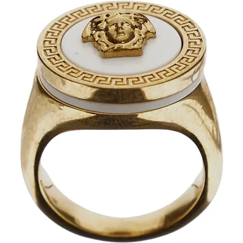 Rings , Herren, Größe: 50 MM - Versace - Modalova