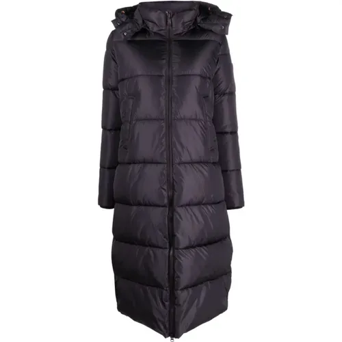 Quilted Hooded Coat , female, Sizes: L, M, XS - Save The Duck - Modalova