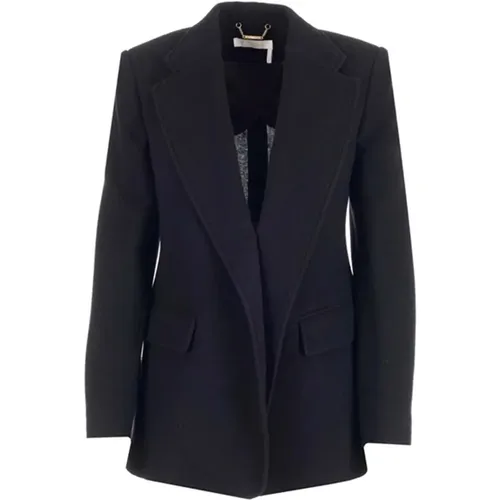 Blazer with Side Pockets , female, Sizes: M - Chloé - Modalova