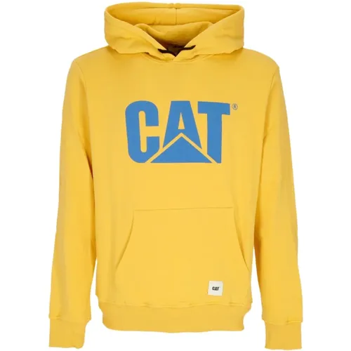 Logo Hoodie Gelb Streetwear CAT - CAT - Modalova