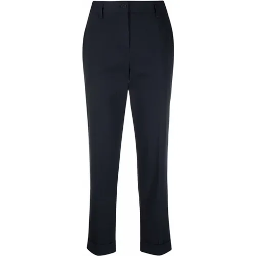 High-Waisted Tailored Trousers , female, Sizes: S - P.a.r.o.s.h. - Modalova