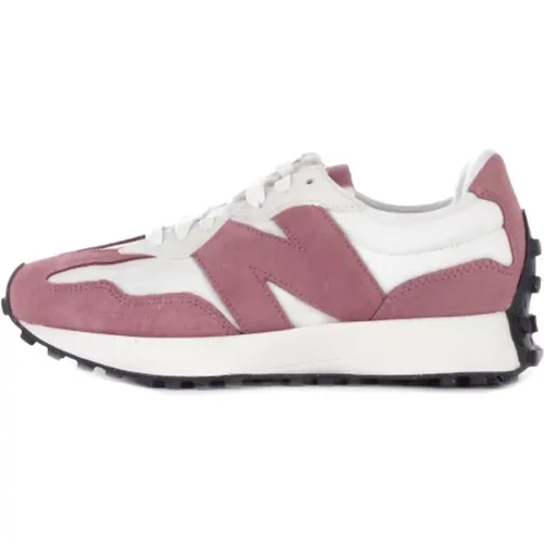 Leather Rubber Sole Sneakers , female, Sizes: 7 UK, 6 UK, 8 UK, 4 UK, 3 1/2 UK, 3 UK, 5 UK, 4 1/2 UK - New Balance - Modalova