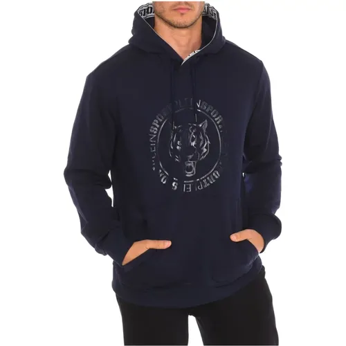 Hoodie mit Markendruck und Krallen - Plein Sport - Modalova