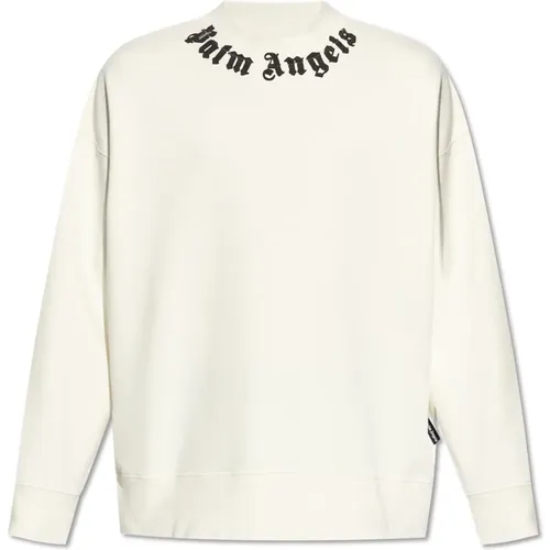 Sweatshirt mit Logo , Herren, Größe: S - Palm Angels - Modalova