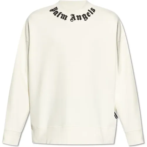 Sweatshirt mit Logo Palm Angels - Palm Angels - Modalova