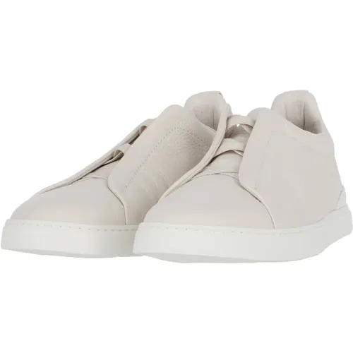 Elastischer Low Top Sneaker - Ermenegildo Zegna - Modalova