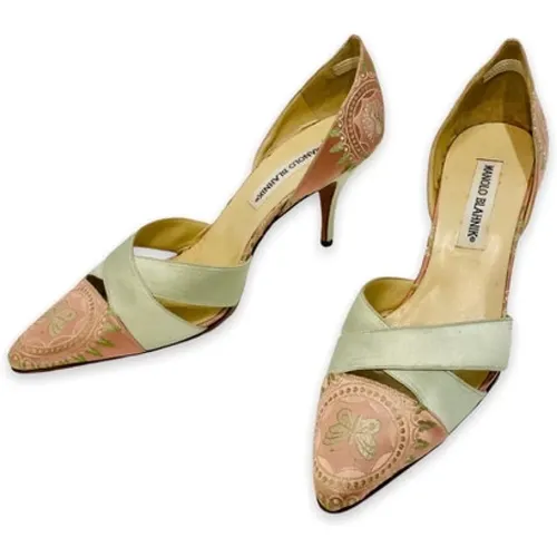 Pre-owned shoes , female, Sizes: 5 UK - Manolo Blahnik Pre-owned - Modalova
