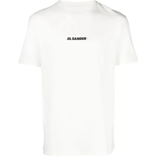 Logo Print Baumwoll T-Shirt , Herren, Größe: 2XL - Jil Sander - Modalova