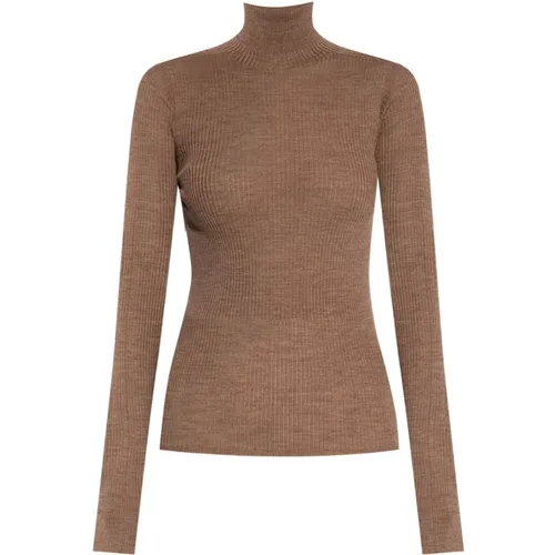 Wool Turtleneck Top Women , female, Sizes: M, L - SPORTMAX - Modalova