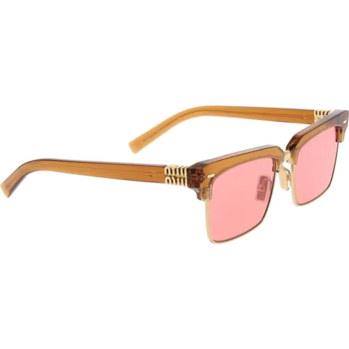 Stylish Sunglasses , unisex, Sizes: ONE SIZE - Miu Miu - Modalova