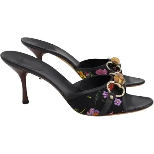 Pre-owned Canvas heels , Damen, Größe: 40 1/2 EU - Gucci Vintage - Modalova