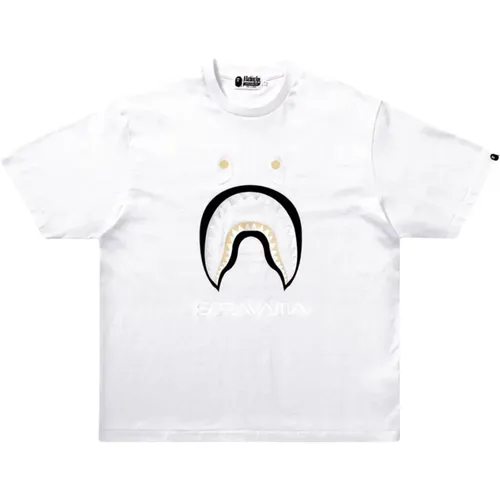 Limited Edition Shark Tee , male, Sizes: M, 2XL, XL, L, 3XL - A Bathing APE - Modalova