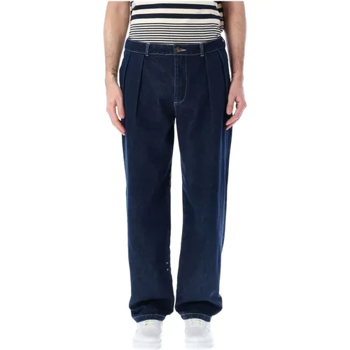 Men's Clothing Jeans Dark Ss24 , male, Sizes: XL, M, L - Pop Trading Company - Modalova