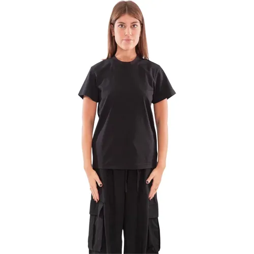 Schwarzes Regular SS Tee , Damen, Größe: XS - Y-3 - Modalova