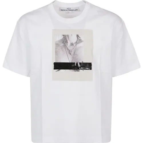 Schwarzes New Haven T-Shirt , Herren, Größe: XL - A.p.c. - Modalova