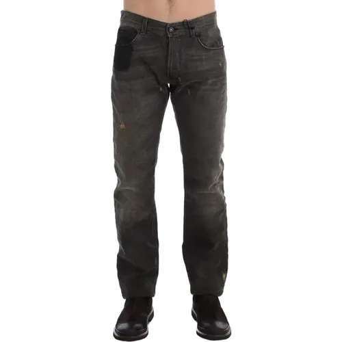 Normale Baumwoll -Denim -Jeans , Herren, Größe: W34 - Costume National - Modalova