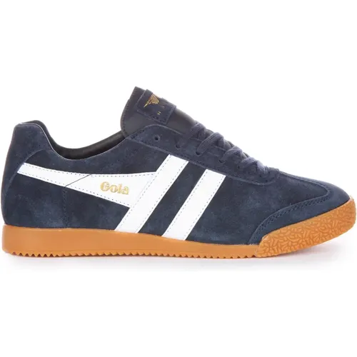 Classic Harrier Navy White Women Sneaker , female, Sizes: 3 UK - Gola - Modalova