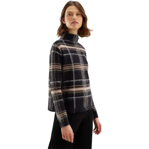 Tartan Intarsia Pullover Kangra - Kangra - Modalova