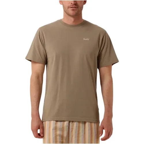 Herren Polo & T-Shirts Still T-Shirt , Herren, Größe: 2XL - Forét - Modalova