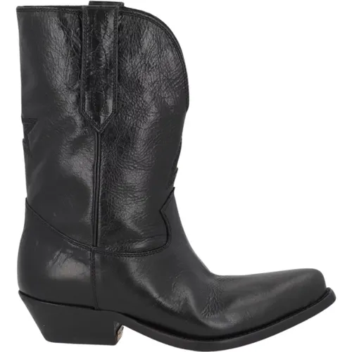 Texano Star Boots , female, Sizes: 4 UK, 3 UK, 2 UK, 7 UK - Golden Goose - Modalova