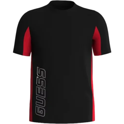 Kurzarm T-Shirt , Herren, Größe: M - Guess - Modalova