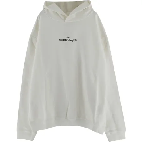 Logo Hoodie , Herren, Größe: L - Maison Margiela - Modalova