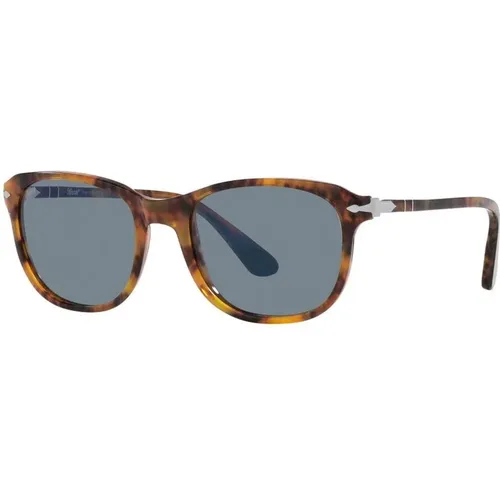 Butterfly Sunglasses in Havana Color , male, Sizes: 53 MM - Persol - Modalova