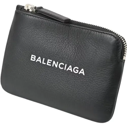 Pre-owned Leather wallets , female, Sizes: ONE SIZE - Balenciaga Vintage - Modalova