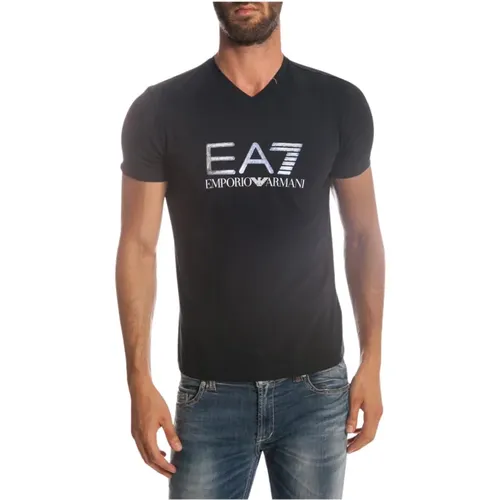 Stylischer Sweatshirt für Männer , Herren, Größe: M - Emporio Armani EA7 - Modalova