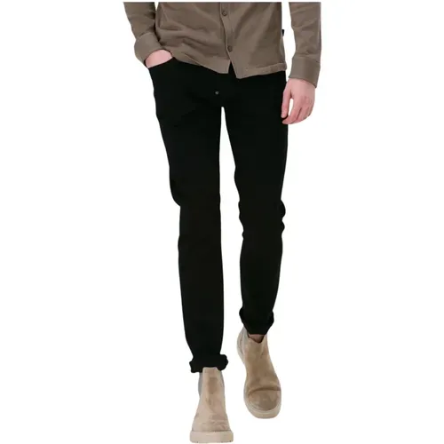 Schwarze Skinny Jeans Superstretch Elto Nero , Herren, Größe: W30 L32 - G-Star - Modalova