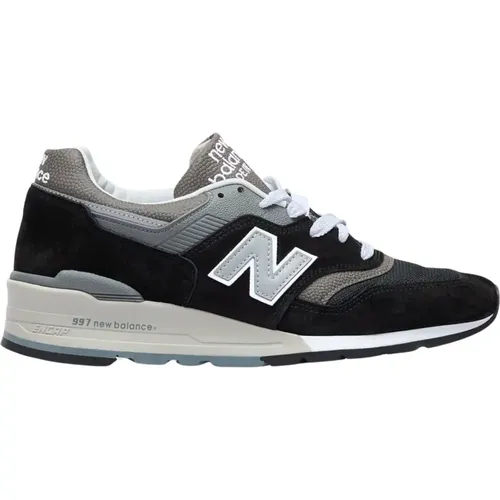 Sneakers aus Wildleder und Mesh , Herren, Größe: 46 EU - New Balance - Modalova