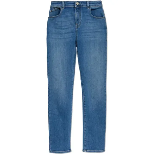 Jeans Regular Fit , Damen, Größe: W27 - Emporio Armani - Modalova