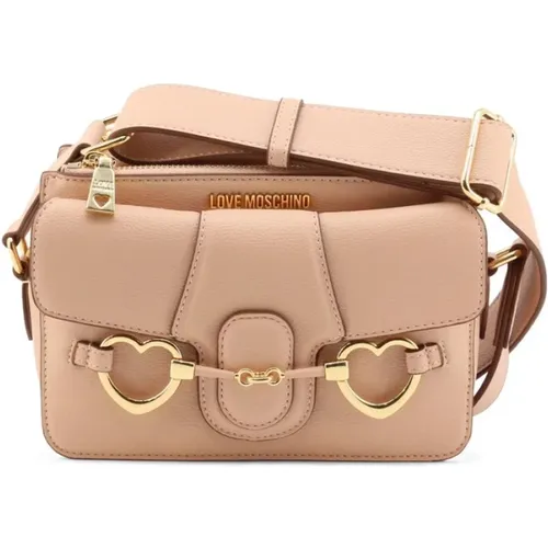 Nude Cross Body Bag for Women , female, Sizes: ONE SIZE - Moschino - Modalova