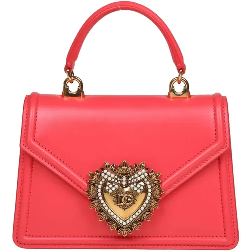 Korall Herz Handtasche - Dolce & Gabbana - Modalova