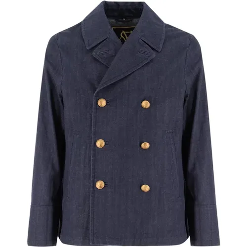 Men's Clothing Jackets & Coats Blu Navy Ss24 , male, Sizes: 3XL - Sealup - Modalova