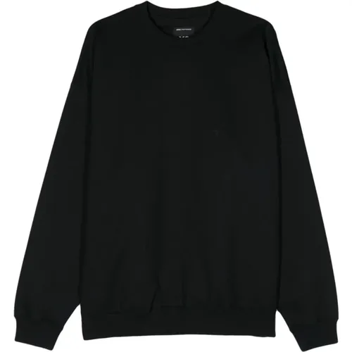 Weicher Terry Crew Sweatshirt , Herren, Größe: L - Y-3 - Modalova