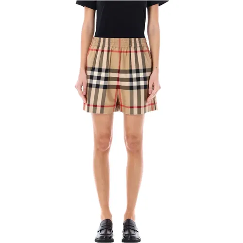 Shorts , Damen, Größe: XS - Burberry - Modalova