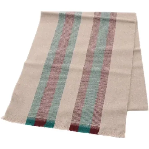 Pre-owned Wool scarves , female, Sizes: ONE SIZE - Gucci Vintage - Modalova