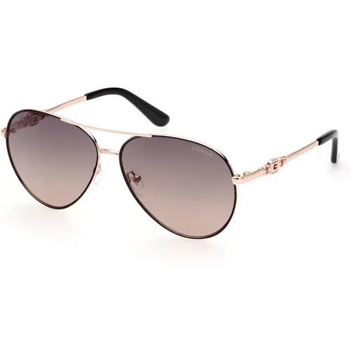 Trendy and Sophisticated Sunglasses , female, Sizes: 58 MM - Guess - Modalova