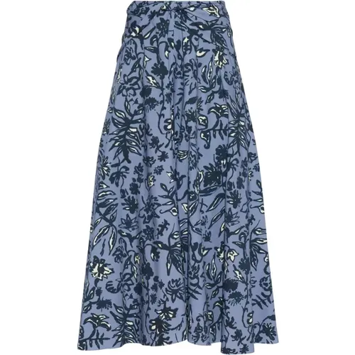 Shibori Flower Midi Skirt , female, Sizes: L - altuzarra - Modalova