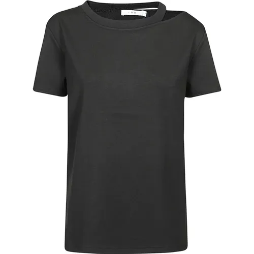 Schwarzes Auranie T-Shirt,Weiße Auranie T-Shirt - IRO - Modalova