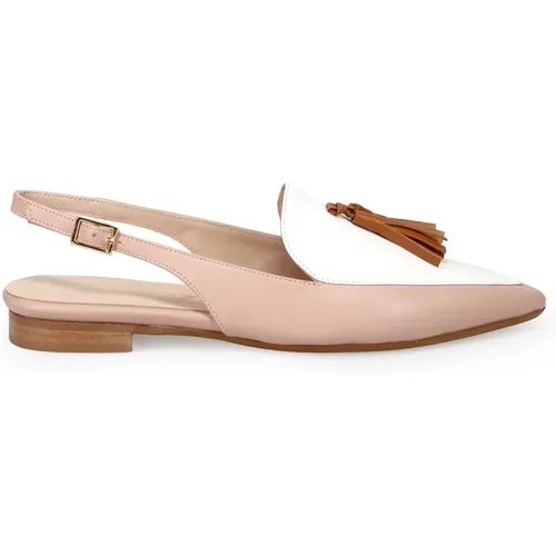 Elegant Flat Ballerinas Shoes , female, Sizes: 5 UK, 3 UK, 7 UK - Sangiorgio - Modalova